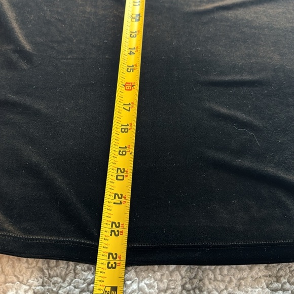 Talbots Black Velvet Cowl Neck Top Womens MP Dark Feminine Holiday Party Classy - Picture 11 of 11